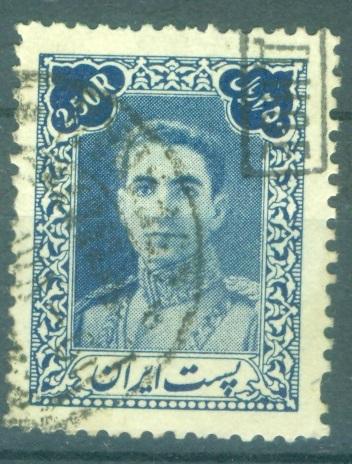 Иран 1942 г. стандарт Шах Реза Пехлеви гашеная **