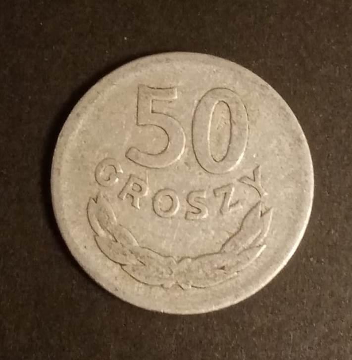 Польша 50 грошей (groszy) 1949 года
