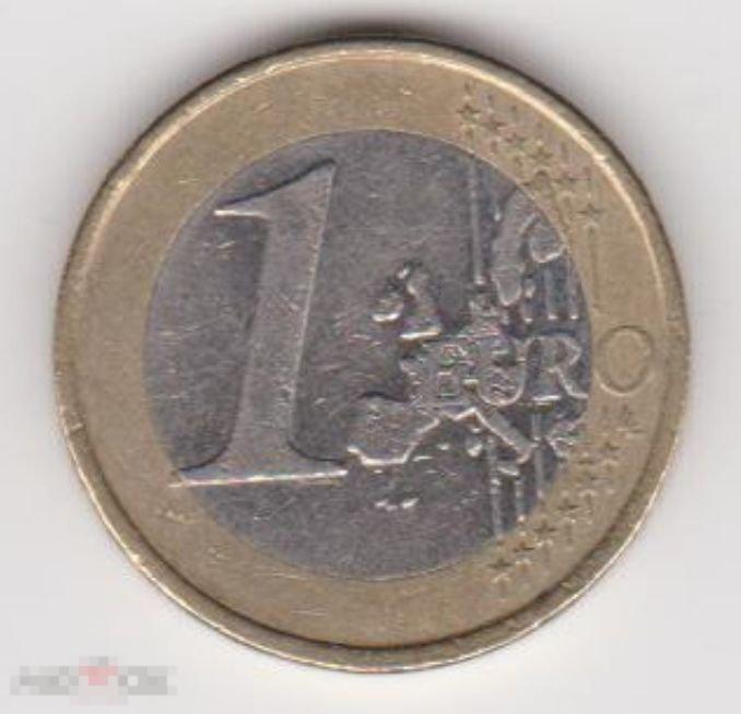 1999 г. Финляндия. 1 евро. Из оборота. 