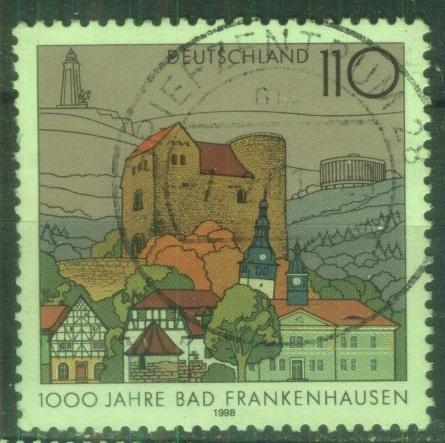 ФРГ 1998 Mi# 1978 Юбилей города da