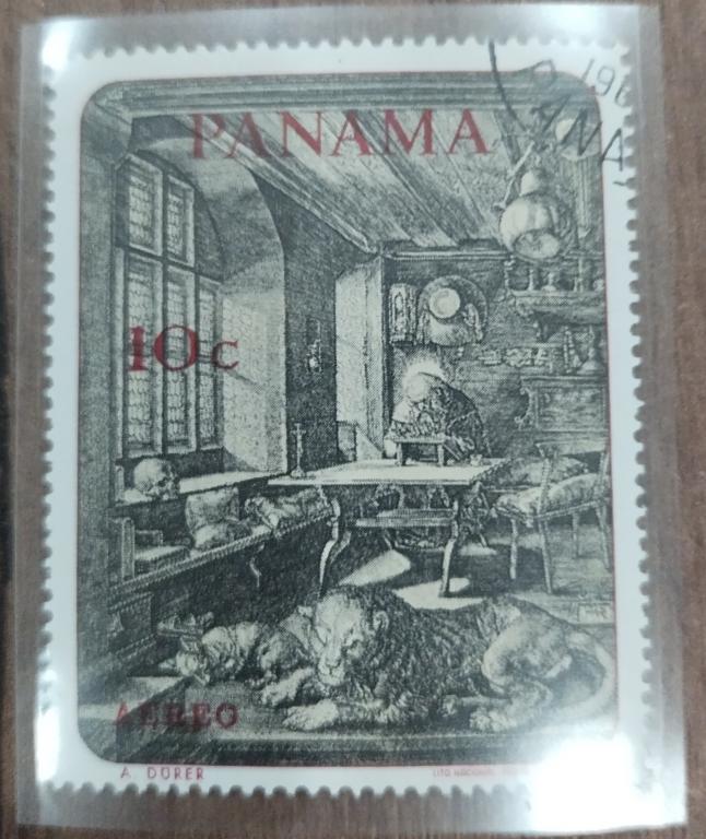 Почтовая марка Панама 1967 Искусство Живопись 