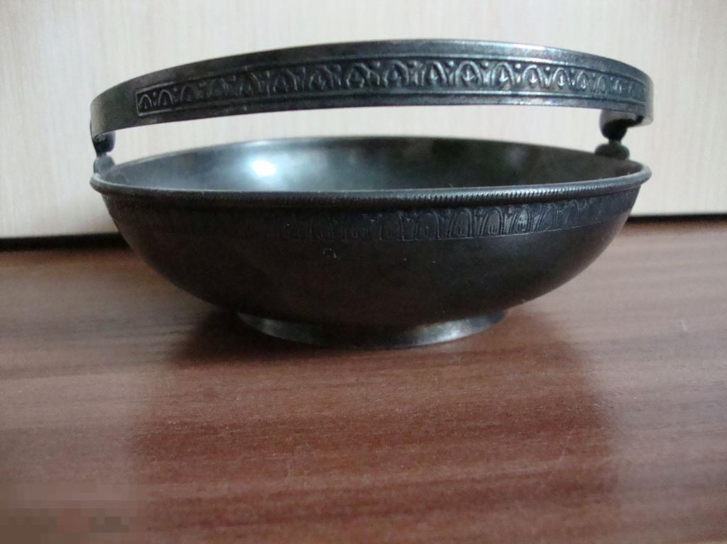 ваза конфетница мельхиор СССР 
