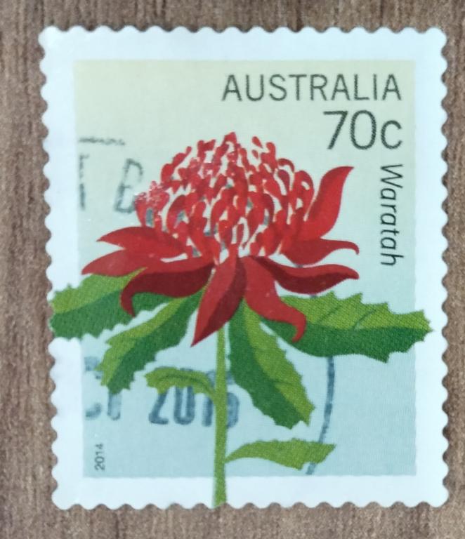 Почтовая марка Австралия 2014 Флора Цветы 