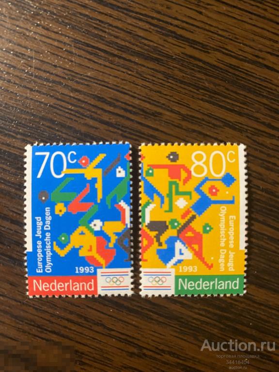 Нидерланды 1993 Европейские молодёжные олимпийские игры спорт 