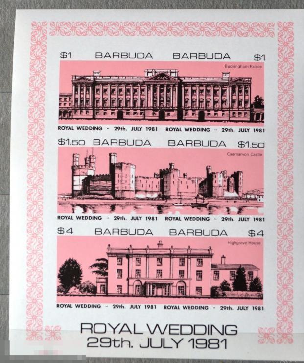 Антигуа и Барбуда 1981 - Королевские замки — покупайте на Auction по .