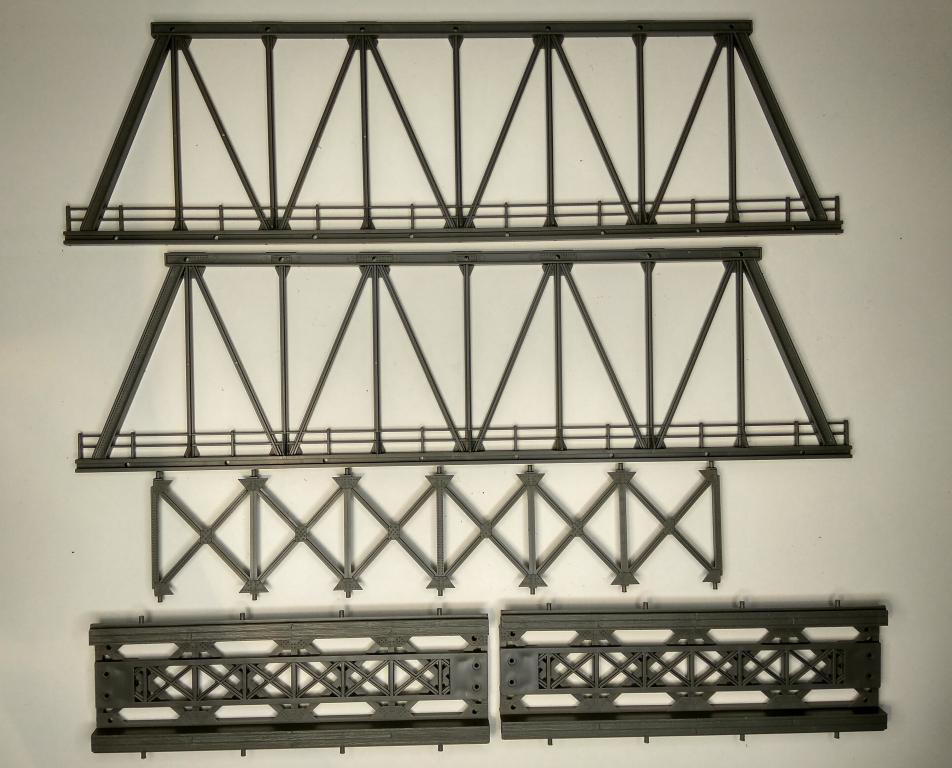 16мм.(HO) Мост арочный Noch 36см