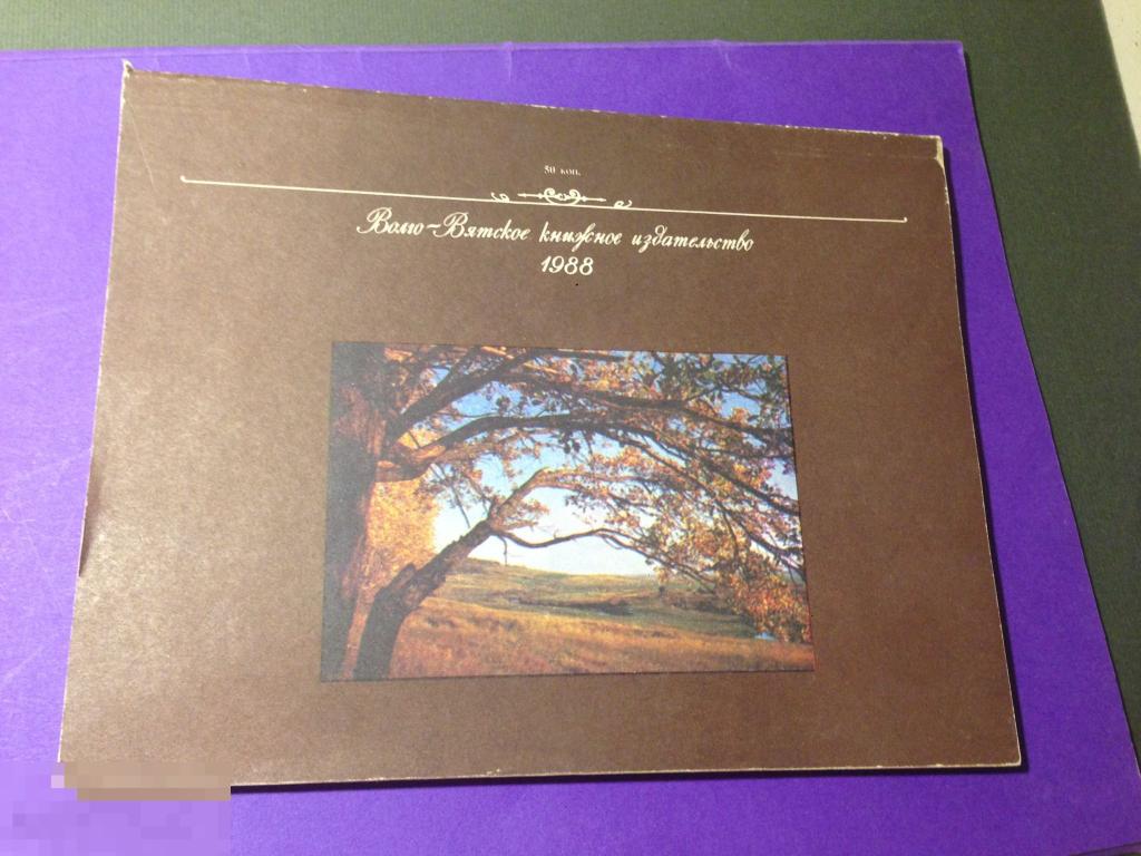 мкн10СГ  1988 Левина  Болдинские рисунки Пушкина  Горький Волго-Вятское  ххх 