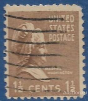 США. 1938. Президентский выпуск. Гашение.