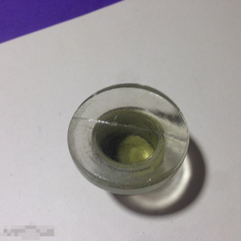 кст3с    Стеклянная пробка крышка от пузырька  СССР  5 ххх 