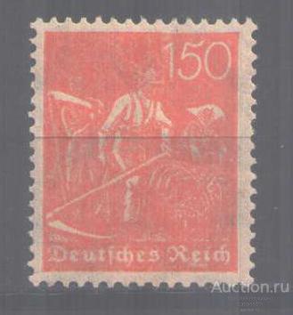 0004. Германия. Рейх. 1921г. Mi№ 169. Стандарт.