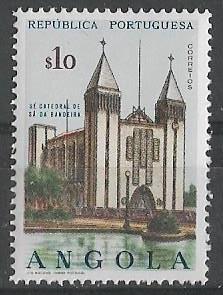 Ангола 1963 г. Храмы Архитектура Религия **