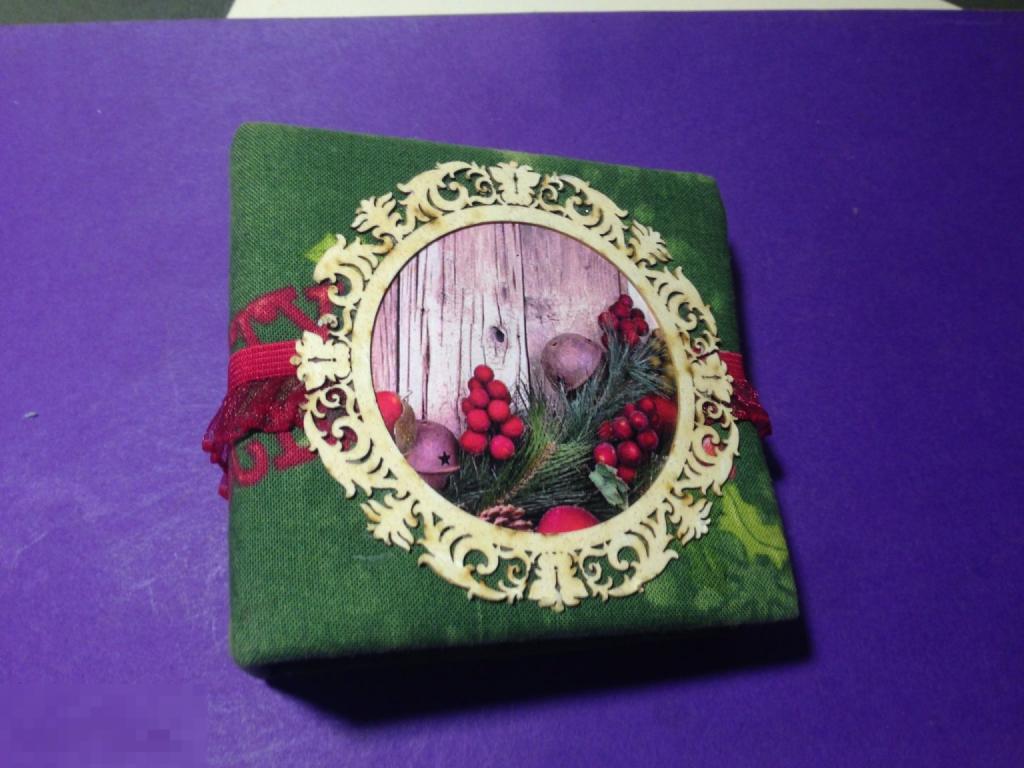 *г Мини альбом с кармашками Новогодний Рождество   самодельный ручная работа      ххх 