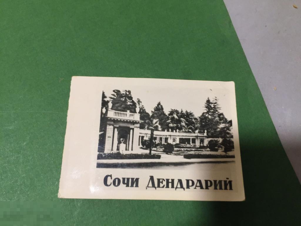 м9г Сочи Дендрарий набор мини 12 шт полный  ххх 