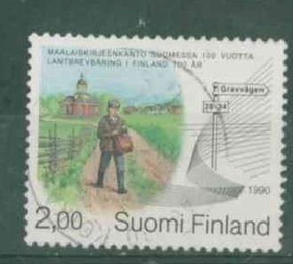 Финляндия 1990 Mi# 1113 Почтальон а3