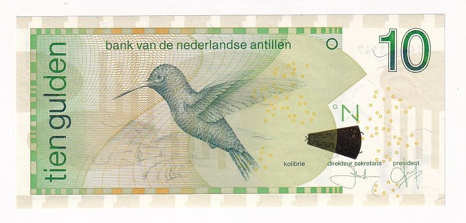 Нидерландские Антиллы Банкнота 10 гульденов 2006 год Антилы UNC (37898)