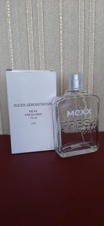 Флакон, пузырёк от туалетной воды FRESH man от MEXX 75 ml (тестер)