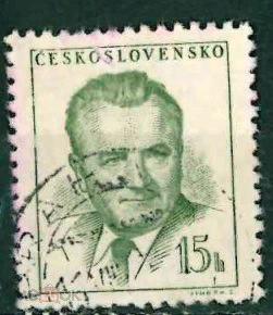Чехословакия 1953 Mi# 808 Клемент Готвальд