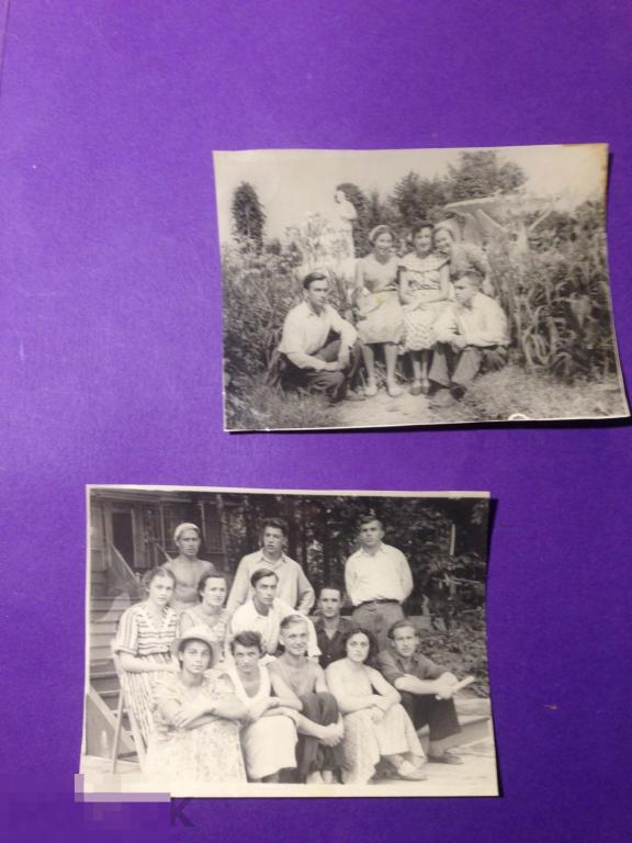 аф5-32г  1954  Дом отдыха Плесково  Групповые фонтан Памятник Ленину Сталину    ххх 