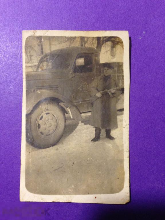 кфа7м  Военный с автоматом Грузовик   хххх 