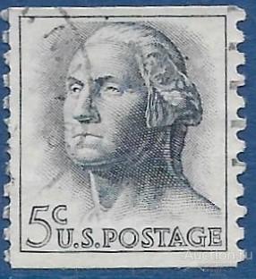 США. 1963. Стандартный выпуск 1961-1966. Разновидность. Гашение.