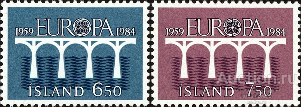 Исландия 1984 пс Европа MNH
