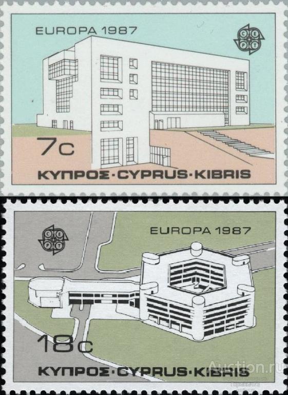 Кипр 1987 пс Европа MNH 3е кат!