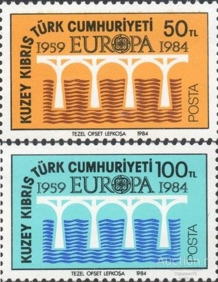 Кипр (Тур.) 1984 пс MNH 6е кат!