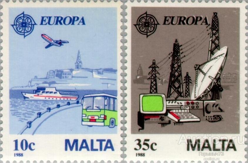Мальта 1988 пс Европа MNH 6е кат!