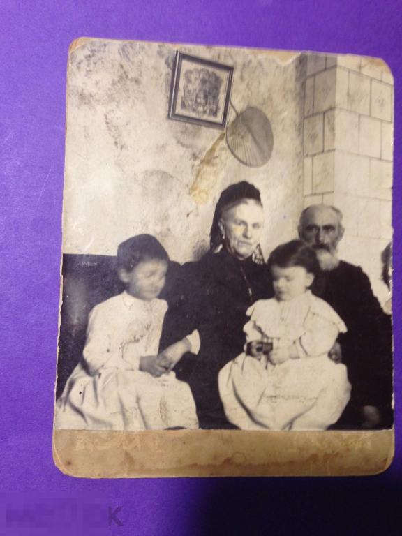 фп4м Семейное  с детьми  Изразцы японский веер утива ? Памятное фото на стене   .ххх 