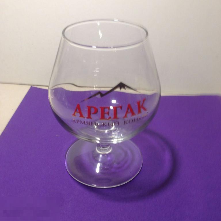 кх-с Бокал фужер для коньяка из набора ? Арегак стекло   ххх 
