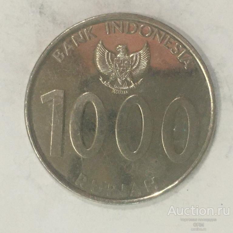 Индонезия 1000 рупий 2010 год
