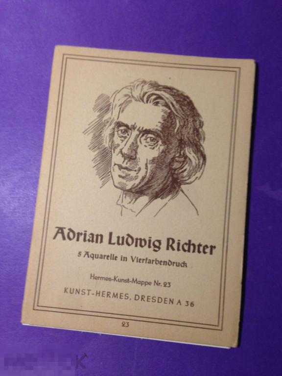 онСГ10 набор Adrian Ludwig Richter Людвиг Рихтер  акварели  дети  ххх 