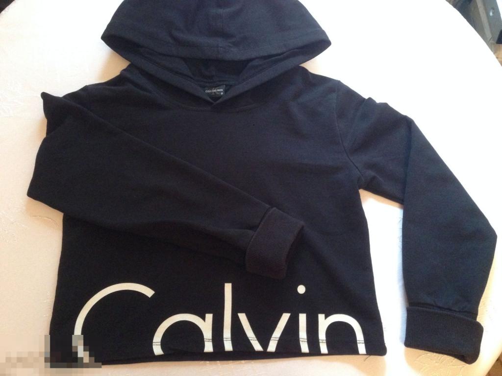 д-в Толстовка черная  с капюшоном Calvin Klein Jeans S   ххх 