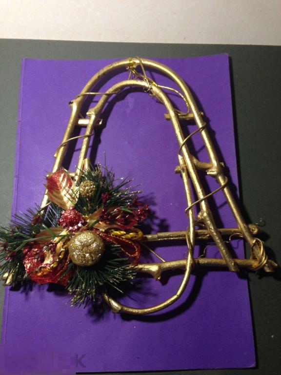 *г   Новогодний декор Колокольчик  ххх 