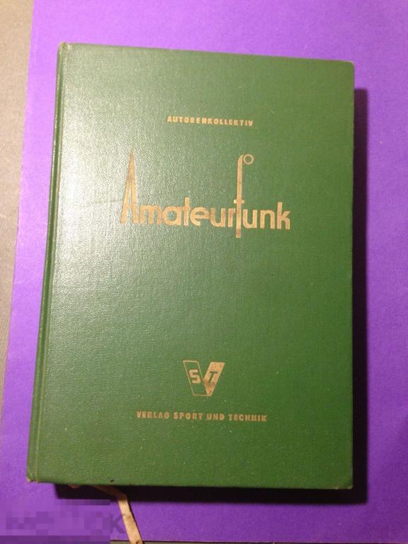 в4с 1957 ?  Радиолюбитель  Amateurfunk  Германия  на немецком языке радио  ххх 