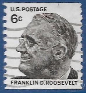 США. 1968. Выдающиеся американцы. Стандарт. Гашение.