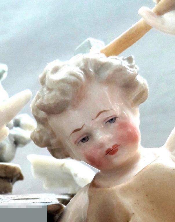 Умерить пыл). Два ангела кующие сердца. Каменьщики . Пути оживляющий сердца. Герм.volkstedt 1850