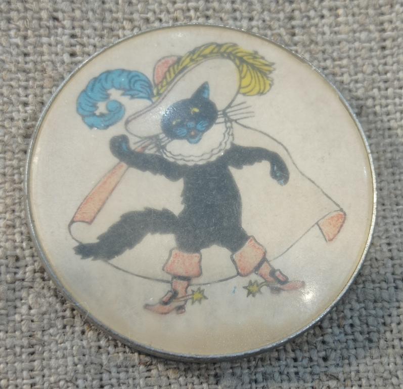 Кот в сапогах, плаще с шляпе, сказка - мультфильм, Детские СССР.