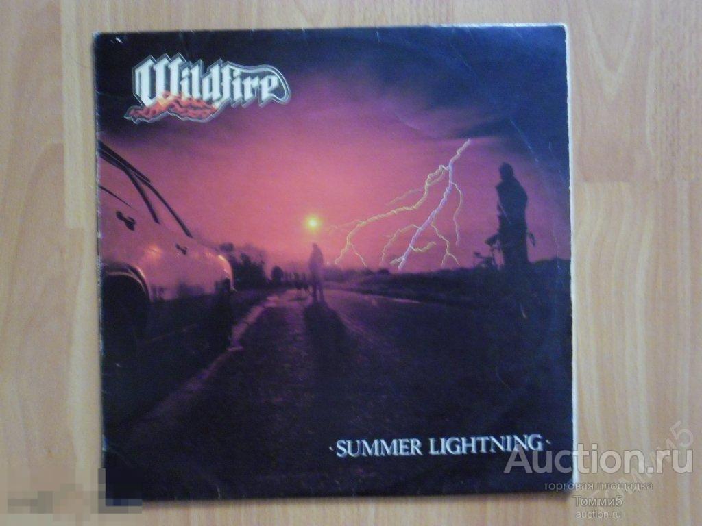 LP WILDFIRE - Summer Lightning (1984)(Poland 1986) Iron Maiden 