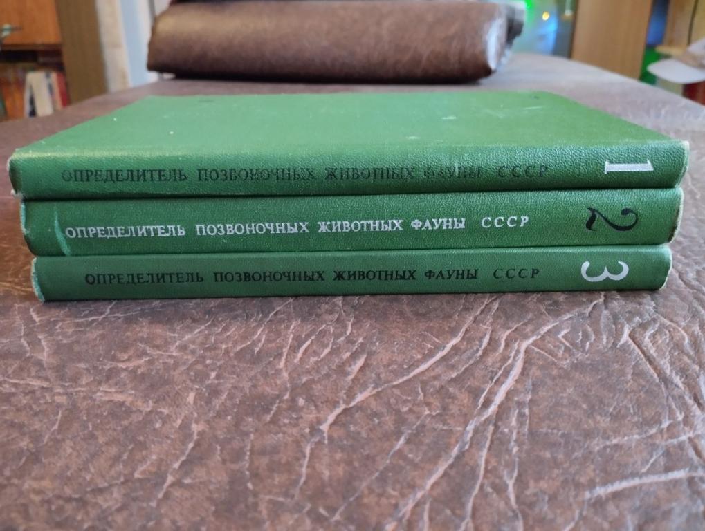Кузнецов. Определитель позвоночных животных фауны СССР. В 3 т