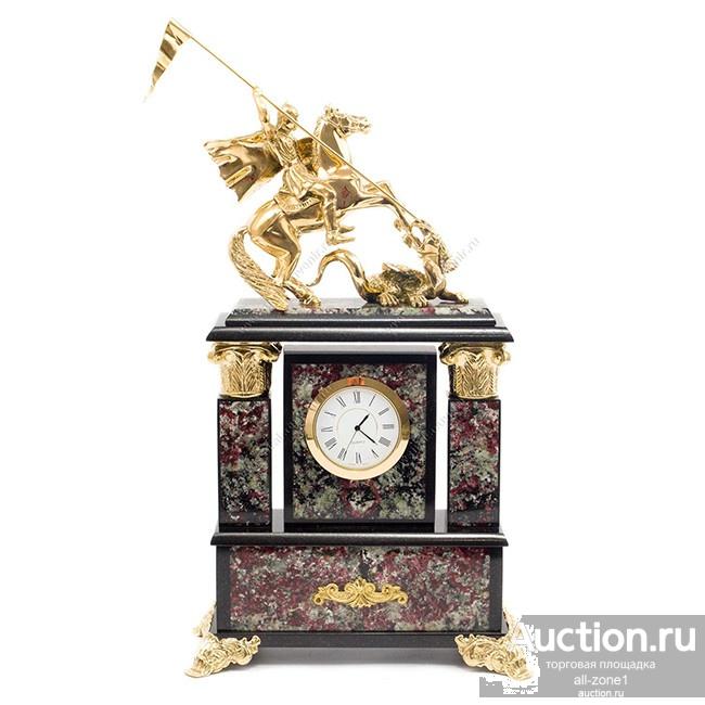 Часы каминные ГЕОРГИЙ ПОБЕДОНОСЕЦ AZY-6456