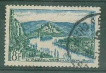Франция 1954 Mi#  1005  Ландшафт .гаш а3