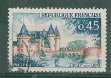 Франция 1961 Mi#  1367   Ландшафт .гаш а3