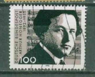 ФРГ 1992 Mi# 1596 Артур Хонеггер а3