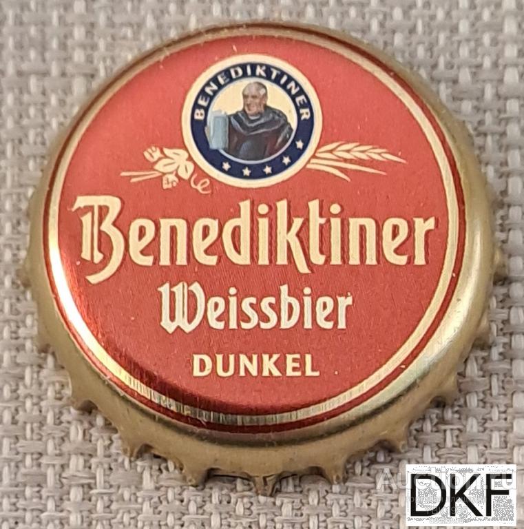Кронен пробка (крышка) -Пиво- Benediktiner Weissbier Dunkel. Германия