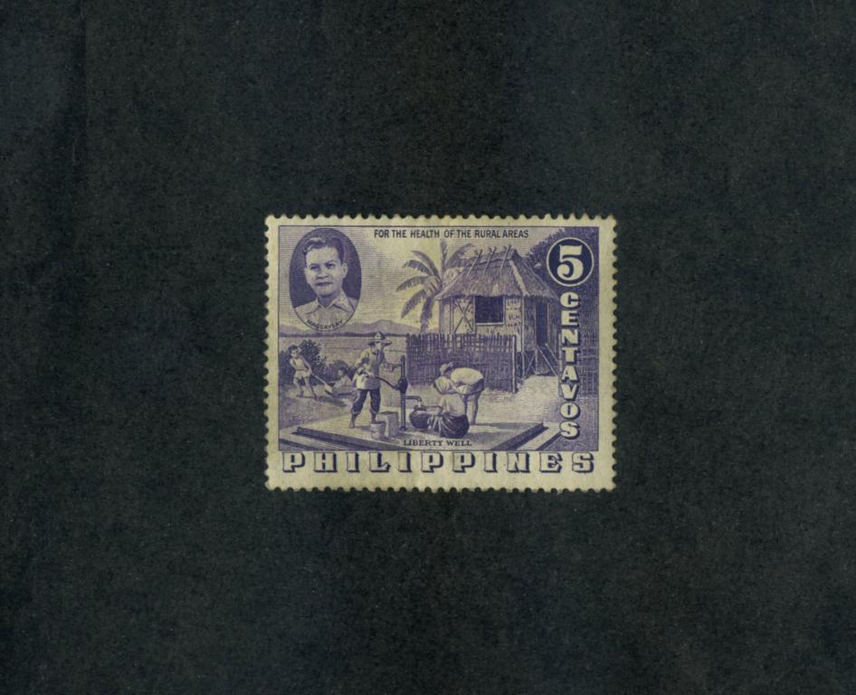 Филиппины 1956 год,Артезианские скважины для сельской местности.