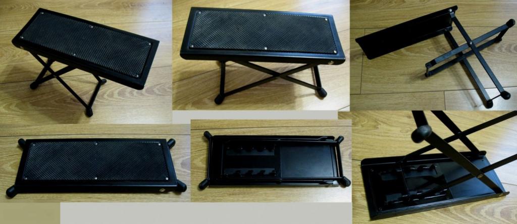 Скамеечка гитарная - складная подставка под ногу для гитаристов 