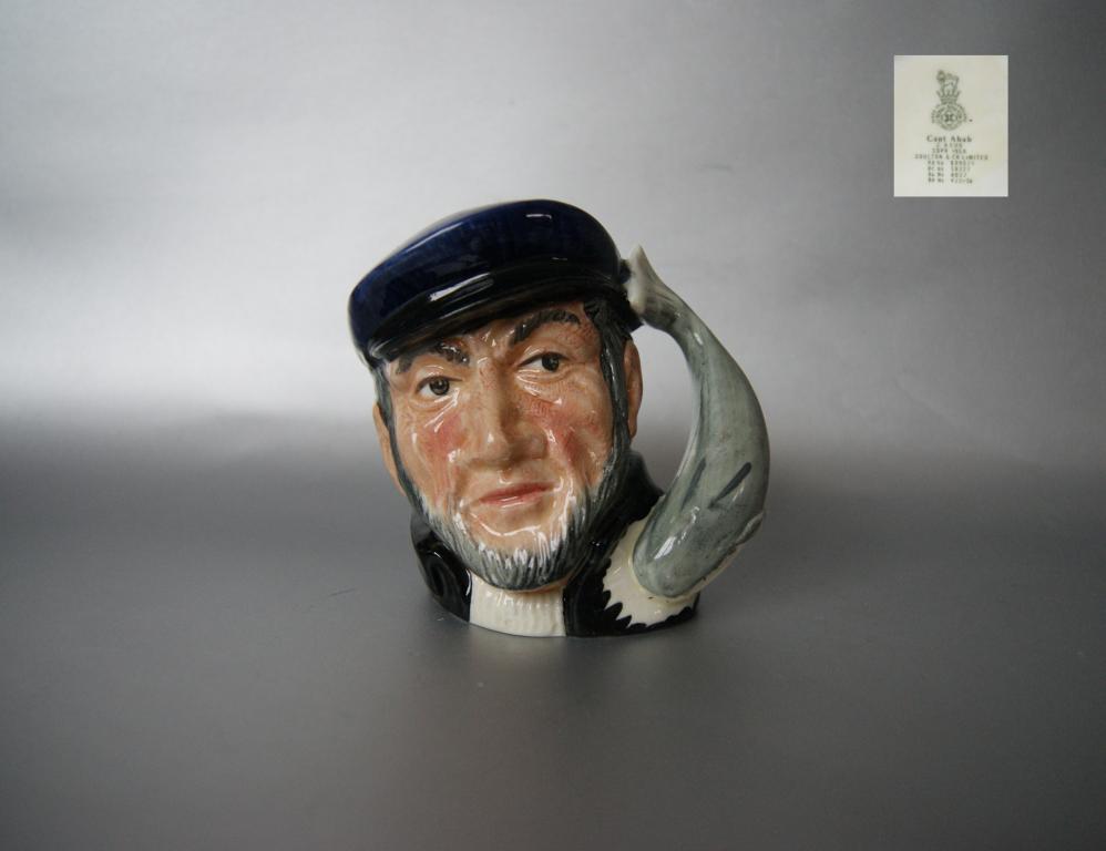 Антикварная коллекционная кружка китобой   ROYAL DOULTON  1958 г.
