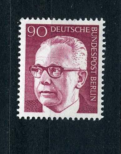 ФРГ. ПРЕЗИДЕНТ ГУСТАВ ХАЙНЕМАНН. 1 марка. 1972**