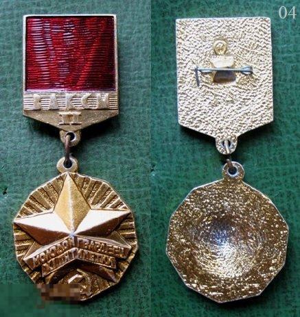 Знак ЦК ВЛКСМ - Молодой Гвардеец XI пятилетки II ступени (н4) комсомол 